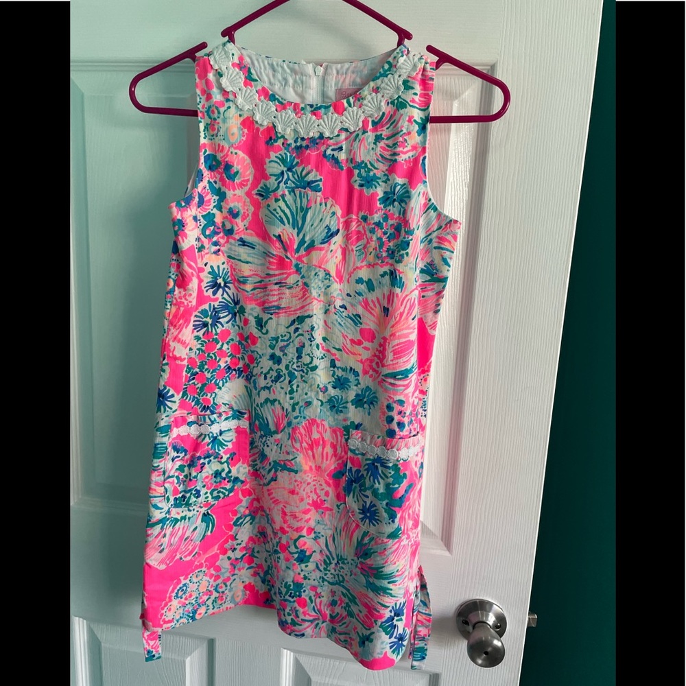 Girls Lilly Pulitzer Shift Dress size 10